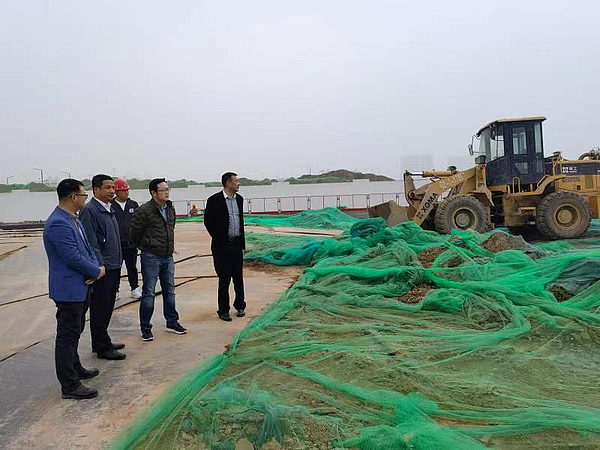 高新金控副总经理胡炘深入独角基地和增材小镇公司项目现场检查督导重点项目建设