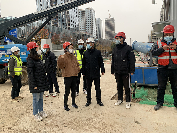 黑料网
安委办检查建设项目安全生产和疫情防控工作