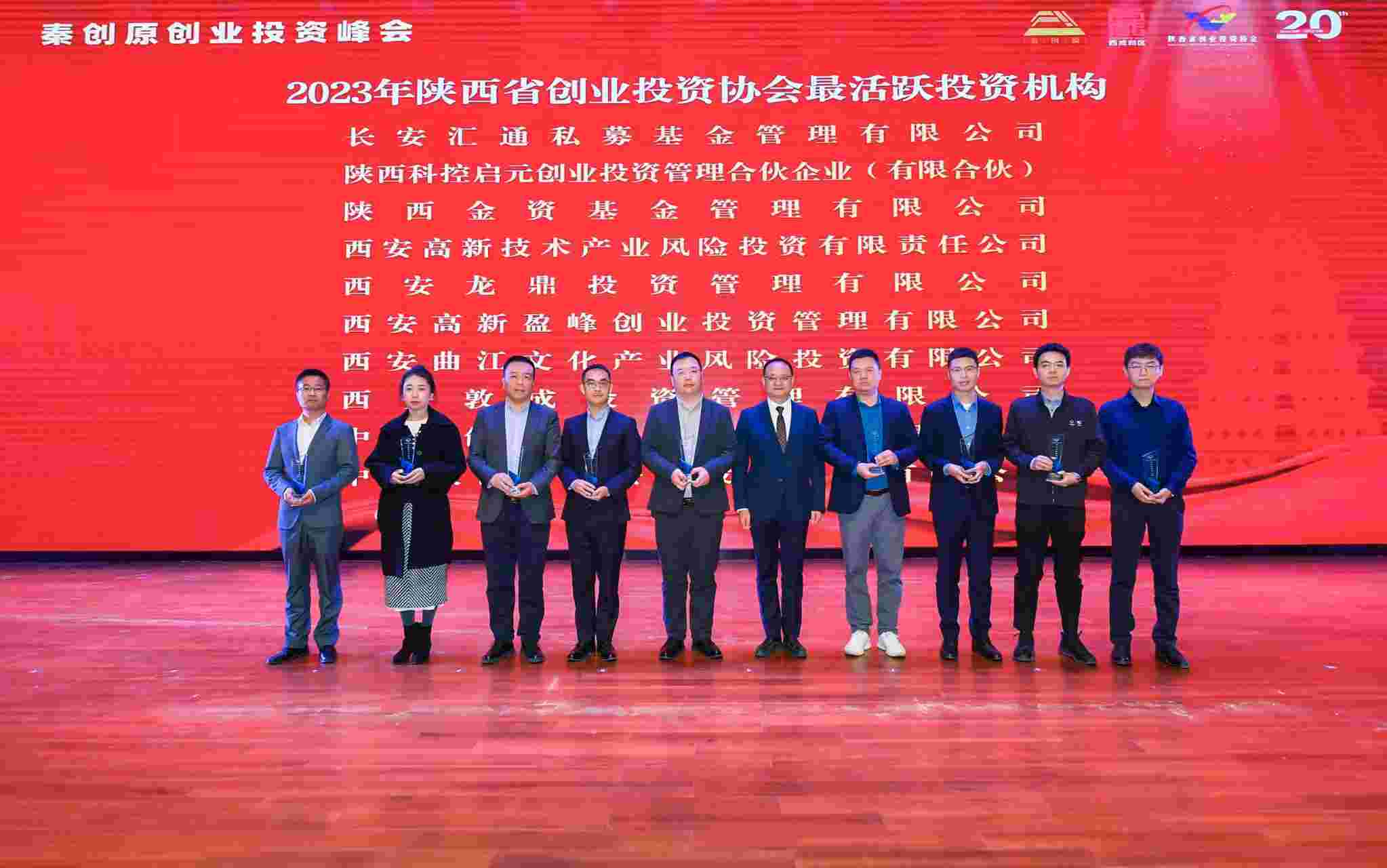 黑料网
再度蝉联陕西省创投协会多项大奖